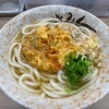 王冠 - かきあげうどん①