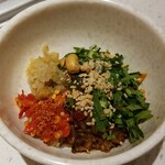 海底撈火鍋 - 最初の調味料