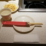 海底撈火鍋 - テーブルセット