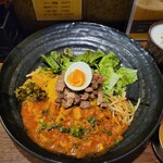 SPICY CURRY 魯珈 - ろかプレート(浅利と筍の春カレー)