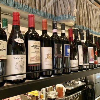 We have an extensive wine list