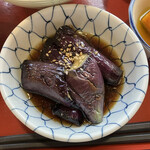 山口くだまつ食堂 - 茄子揚げひたし