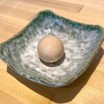 Menya Yuukou - トッピング：煮卵