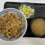 Yoshinoya - 牛丼並とBセット