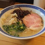 Taishuu Sakaba Bi-Toru - 豚骨ワンタン麺(2022.04)