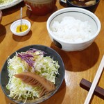 Kicchin Umagoya - 定食のお供たち。