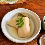 たけのこ料理 兼松 - 竹の子の煮物。