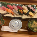 Edomae Sushi Masa - 握鮨　竹　1,870円