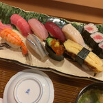 Edomae Sushi Masa - 握鮨　竹　1,870円