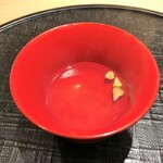 新ばし 星野 - （小吸い物）蕗の薹