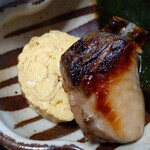 閑祥庵 禅紫 - サワラの幽庵焼きと出汁焼卵