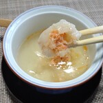 閑祥庵 禅紫 - 箸で掴んで頂く