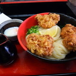 極楽うどん TKU - 鶏玉ぶっかけ（冷）７９０円