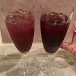 キュイエット - 葡萄ジュース飲み比べ