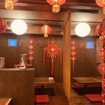 中華料理 哇哇 - 室内風景