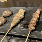 Sumibi Yakitori Doichan - はつ、せせり、もとした