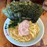 Tamura Ya - ラーメン780円麺硬め。海苔増し110円。