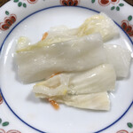 造り家 - こうじ漬は辛味のないキムチな感じ