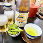 Oomiya - 瓶ビール大800円