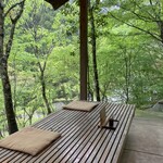 手打そば 時屋 - テラス席