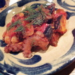 かごめ料理店 - 島ダコと島野菜、トマトのサラダ_650円