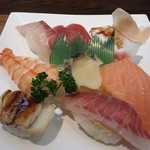 あたご寿司 - 昼の寿司ランチ　900円