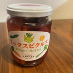 Sawaya - 長野産の野菜を5種類(大根、胡瓜、人参、ビーツ、コリンキー)使用。