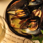Cafe Restaurant AUREOLE - あさりとムール貝のシャンパン蒸し