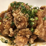 カレーうどん専門　サンビーノ - 唐揚げ（甘タレ）