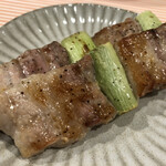 Kare udon senmon sambino - ねぎま串