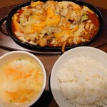 Koriya - チーズタッカルビ定食 1000 円