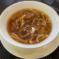 中国料理 桃李 - 五目入りふかひれスープ