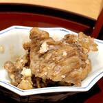 礒田 - 冷たい時雨煮　旨味が溶け出し最高に美味しい！