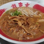 ラーメン東大 - 『徳島ラーメン』肉増し