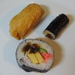 Kanda Shinoda Sushi - 太巻詰合せ：太巻き、稲荷寿司、海苔巻