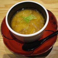 瓢嘻 京橋店 - 進肴（湯葉玉地蒸しフカヒレ餡かけ）