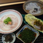 お料理 佐藤 - 再訪：てっさブラザーズ？１枚引き、２枚引き、ぶつ切り