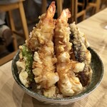 天ぷら酒場 上ル商店 - 上ル天丼