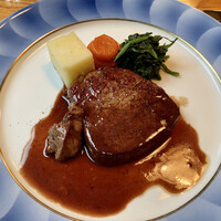 ステーキレストランそうま - 昼洋膳(ヒレ120g)