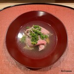 御料理 寺沢 - いわて牛と花山椒のしゃぶしゃぶ