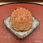 御料理 寺沢 - 毛蟹 甲羅