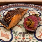 御料理 寺沢 - 時知らずといわて牛の備長炭焼