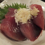 魚屋はちまき - 鰹の刺身