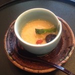 スカイレストラン「丹頂」 ＪＲタワーホテル日航札幌 - トリュフ茶碗蒸し