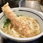 おにやんま - ちくわ天うどん490円