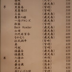 こころや - 2022年4月下旬のメニュー