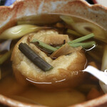 えんどう - 紅花づくし「芋団子汁」