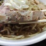 自家製麺 結び  - 厚切りチャーシュー