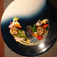 ルアン NIPPONIA HOTEL 大洲 城下町 - 【前菜】内子豚のゼリー寄せ 
                    
                    