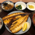 Sachi Fukuya Cafe - さばの一夜干し定食